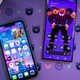 A photo of the iPhone 13 Pro and Pixel 6 Pro